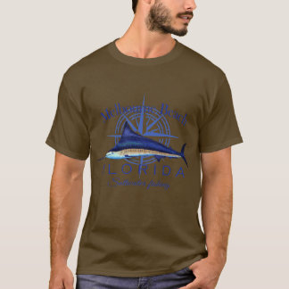 Melbourne Beach Florida Sailfish Billfish Saltwate T-Shirt