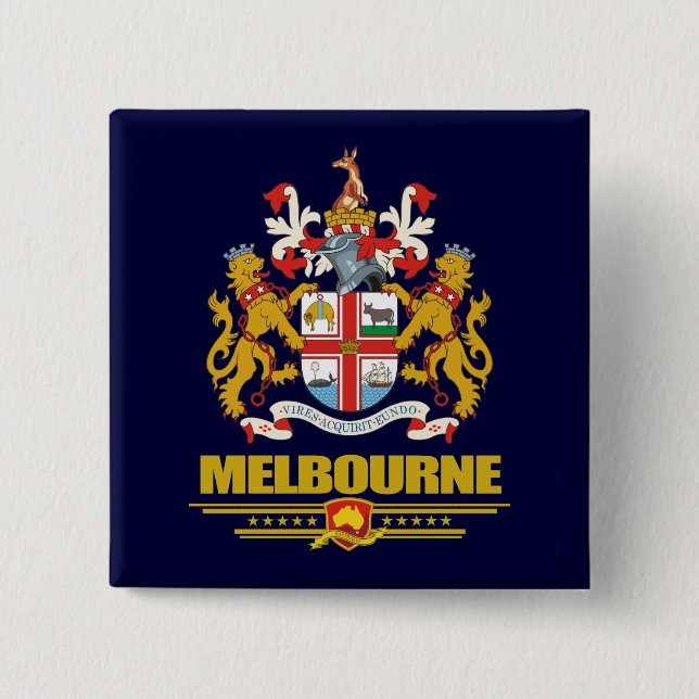Melbourne Button (Front)