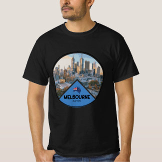 Melbourne city australia landscape T-Shirt