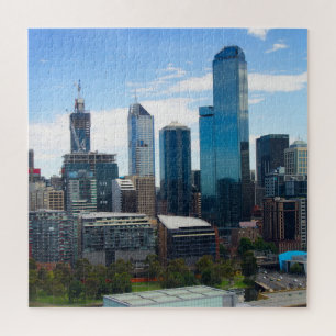 Melbourne city jigsaw puzzle
