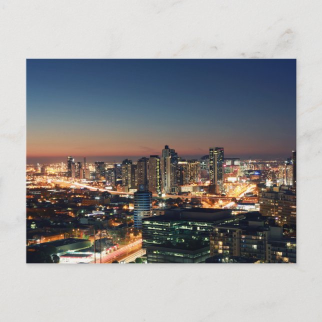 Melbourne City Postcard (Front)