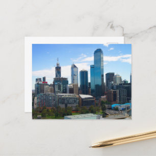 Melbourne city postcard