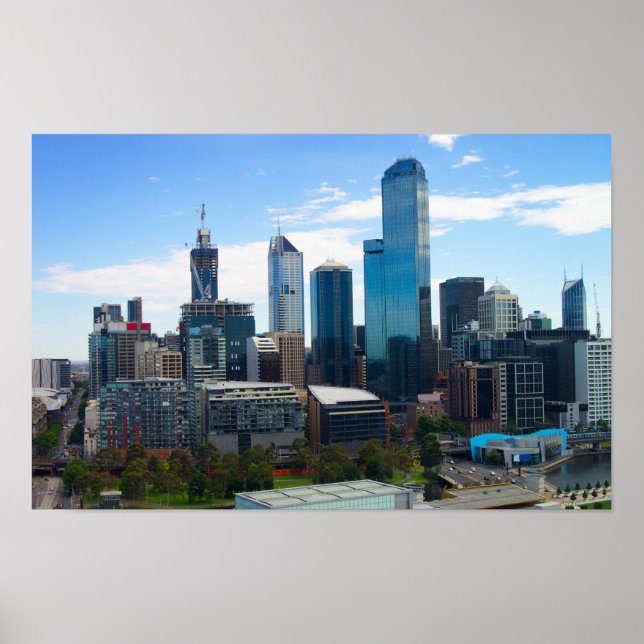 Melbourne city poster (Front)