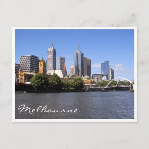 melbourne city sunshine postcard