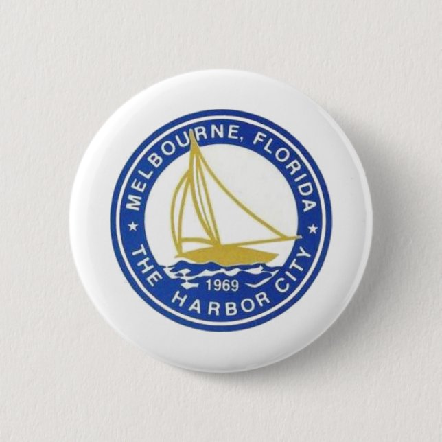 Melbourne, Florida Button (Front)