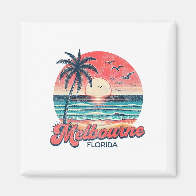 Melbourne Florida  Magnet (Front)