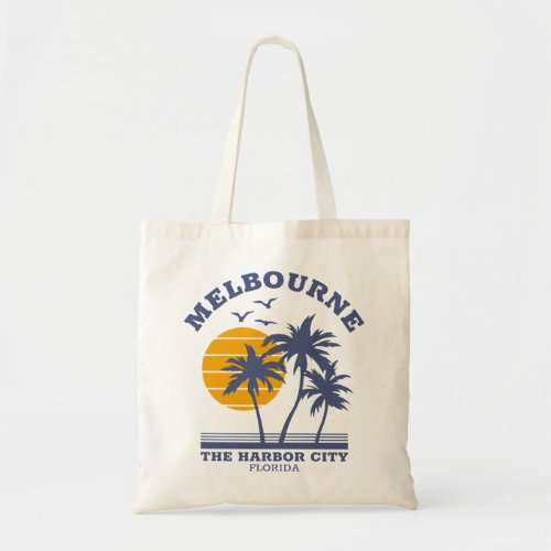 Melbourne Florida The Harbor City Tote Bag