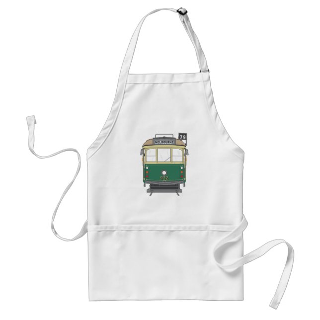 Melbourne Heritage Tram Adult Apron (Front)