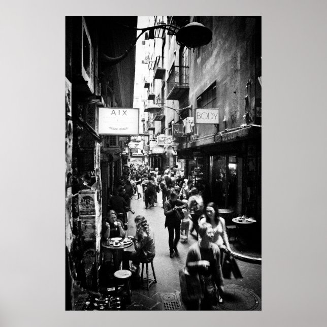 Melbourne Laneway Poster (Front)