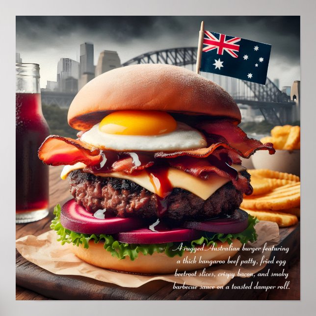 Melbourne Munchies: Outback Indulgence Poster (Front)