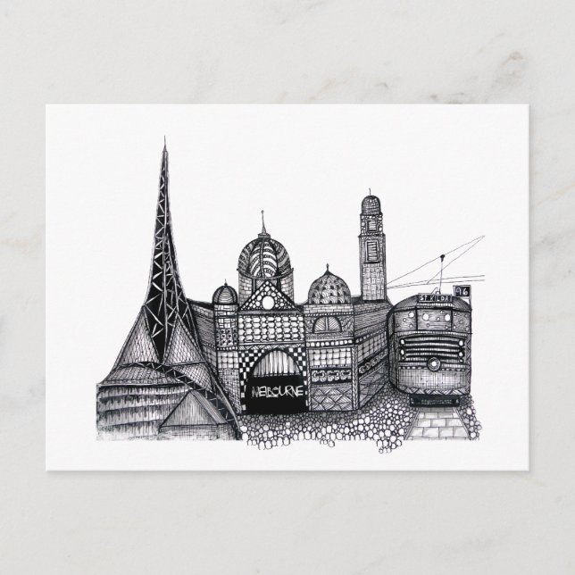 Melbourne Postcard (Front)