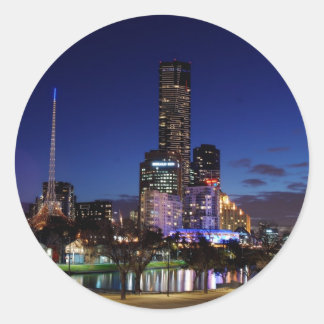 Melbourne skyline stickers
