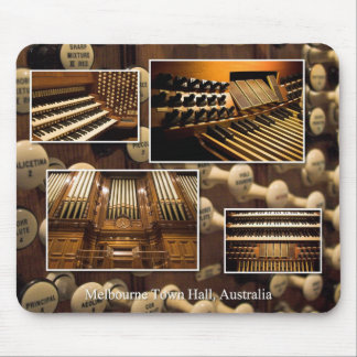 Melbourne Town Hall pipe organ Mouse Pad