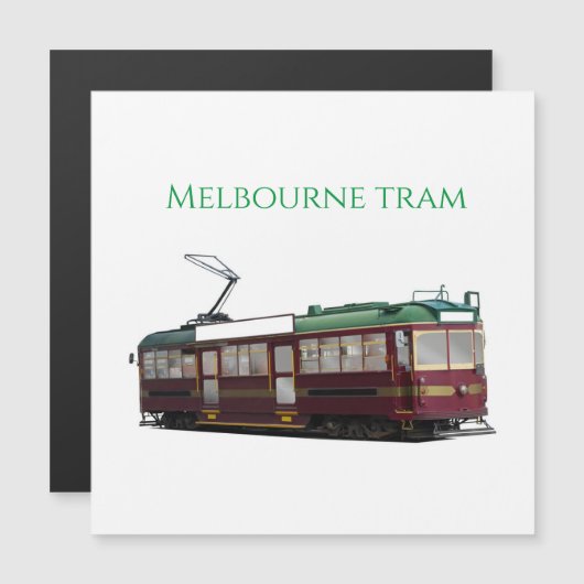 Melbourne tram (Front/Back)