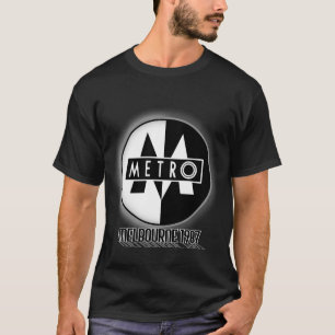 Melbourne vintage nightclub logo "Metro" 1987 T-Shirt
