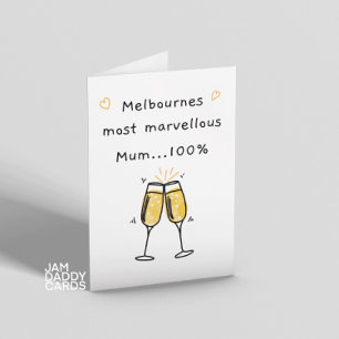 Melbournes most marvelous mom birthday card