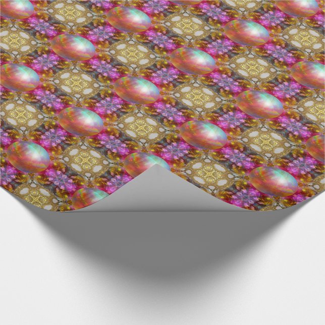Melbraine Elegant Christmas Wrapping Paper (Corner)