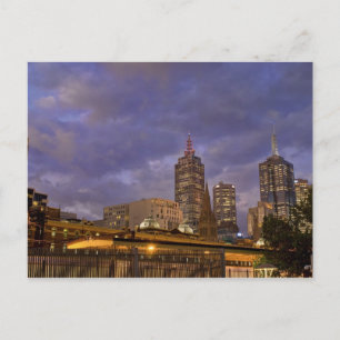 Melbuorne Skyline Postcard