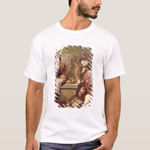 Melchizedek Offering Bread and Wine T_Shirt