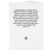 Meldah's Role Model Home Cards (Back)