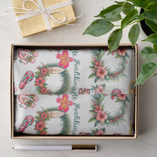 Mele Kalikimaka at the Beach Tissue Paper