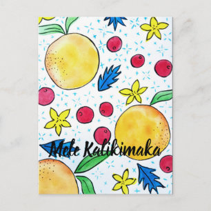 Mele Kalikimaka card