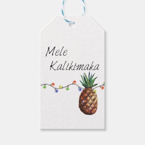 Mele Kalikimaka _ Christmas Gift Tags