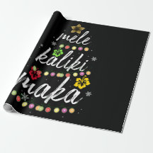 Mele kalikimaka Christmas Hawaiian Apparel
