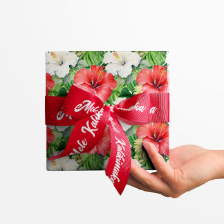 Mele Kalikimaka Christmas Ribbon