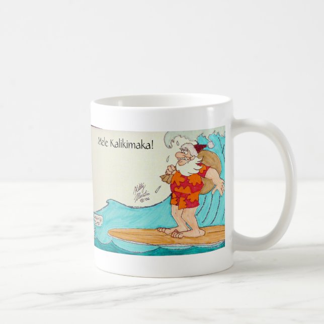 Mele Kalikimaka! Coffee Mug (Right)