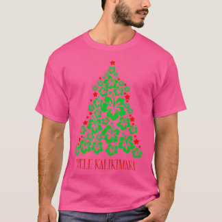 Mele Kalikimaka For Women Hawaiian Hawaii Christm T-Shirt