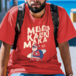 Mele Kalikimaka - Funny Santa Hawaiian Christmas   T-Shirt<br><div class="desc">Are you planning a trip to travel to Hawaii this Christmas? Don't forget to wish the natives a merry Christmas in style with this funny & unique tropical tee for the Christmas season. Featuring the phrase Mele Kalikimaka, which means Merry Christmas. The perfect gift for anyone who is vacationing in...</div>