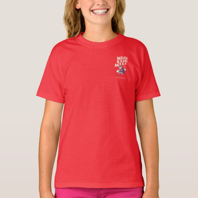 Mele Kalikimaka - Funny Santa Hawaiian Christmas T T-Shirt (Front)