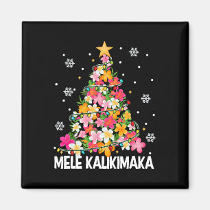 Mele Kalikimaka Hawaii Hawaiian Christmas Xmas Gir Magnet