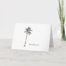 Mele Kalikimaka Hawaiian Christmas Greeting Card