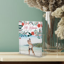 Mele Kalikimaka | Hawaiian Christmas Photo Block