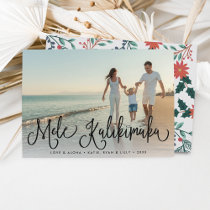 Mele Kalikimaka | Hawaiian Holiday Photo Card