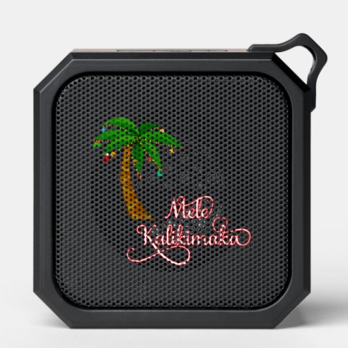 Mele Kalikimaka Hawaiian Sweat for Christmas Bluetooth Speaker