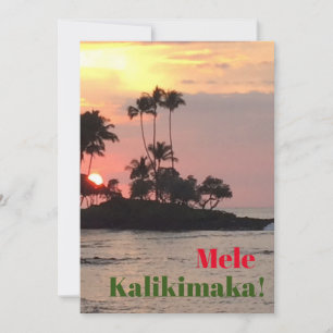Mele Kalikimaka Holiday Card