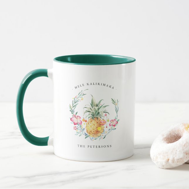 Mele Kalikimaka | Island Christmas Mug (With Donut)