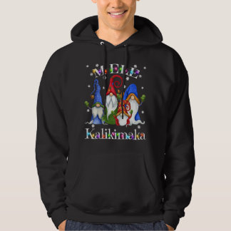Mele Kalikimaka Merry Christmas Hawaiian Nordic Gn Hoodie