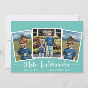 Mele Kalikimaka Merry Christmas Holiday Card