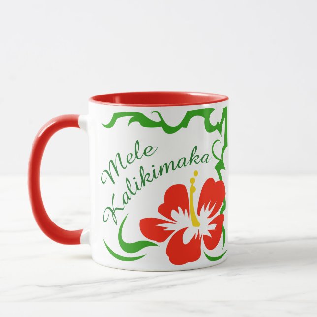 Mele Kalikimaka Mug (Left)