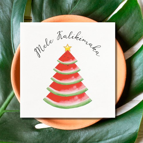 Mele Kalikimaka Party  Napkins