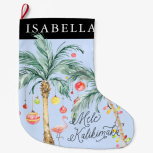 Mele Kalikimaka Personalized Christmas Stocking