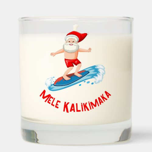 Mele Kalikimaka Scented Candle