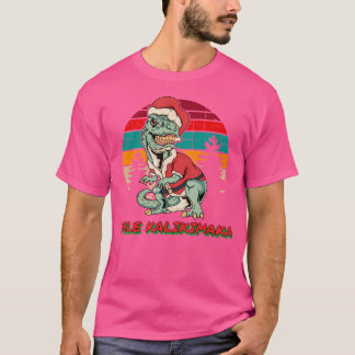 Mele Kalikimaka T Rex Shirt Hawaii Funny Christmas