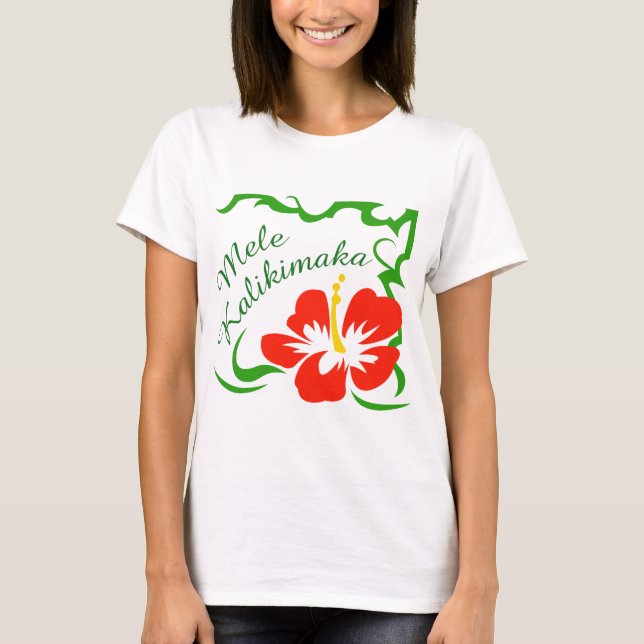Mele Kalikimaka T-Shirt (Front)