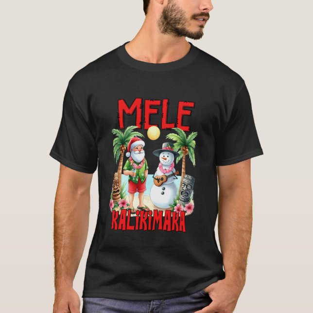 Mele Kalikimaka T-Shirt (Front)