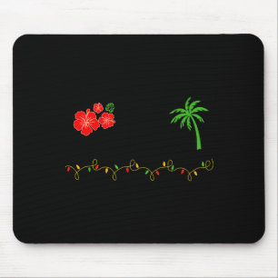 Mele Kalikimaka Trocal Christmas Hawaiian Xmas Mouse Pad